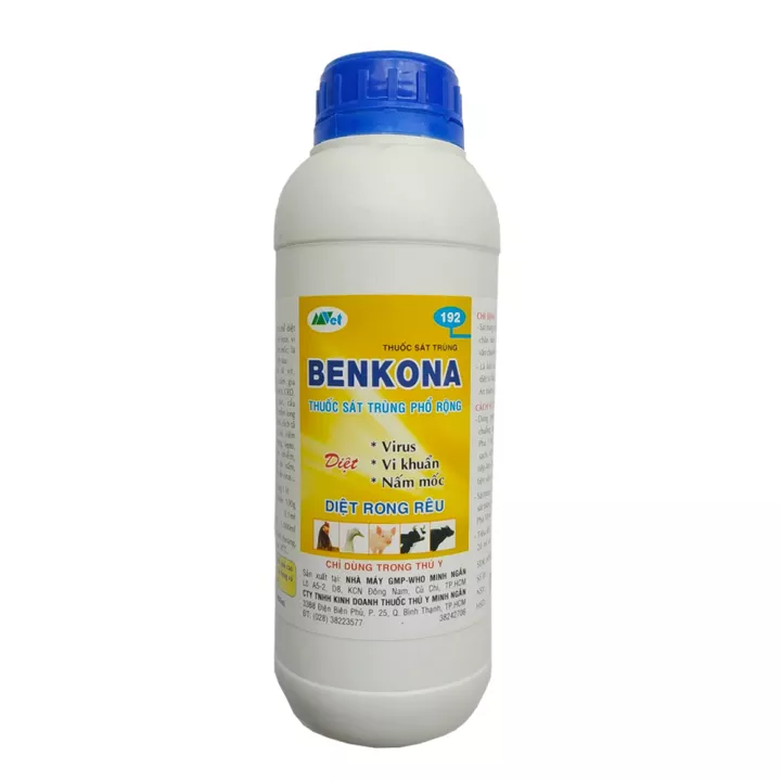 Dung dịch benkona chai 1 lít