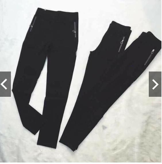 Quần Legging Khóa Dọc Hông