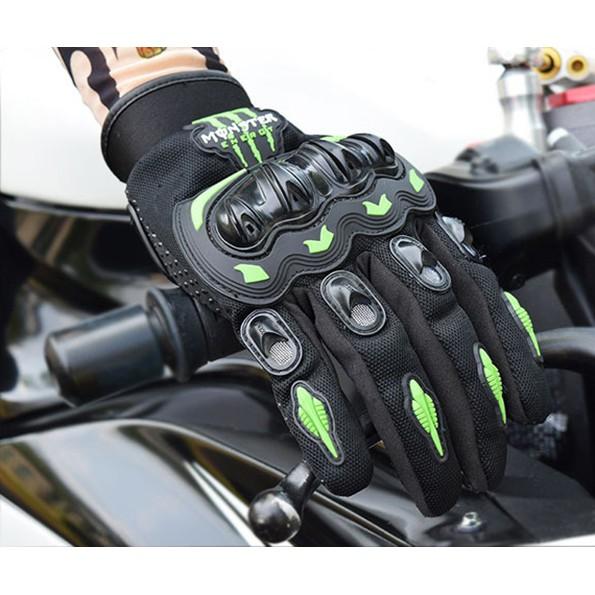 Găng tay moto Monster full ngón