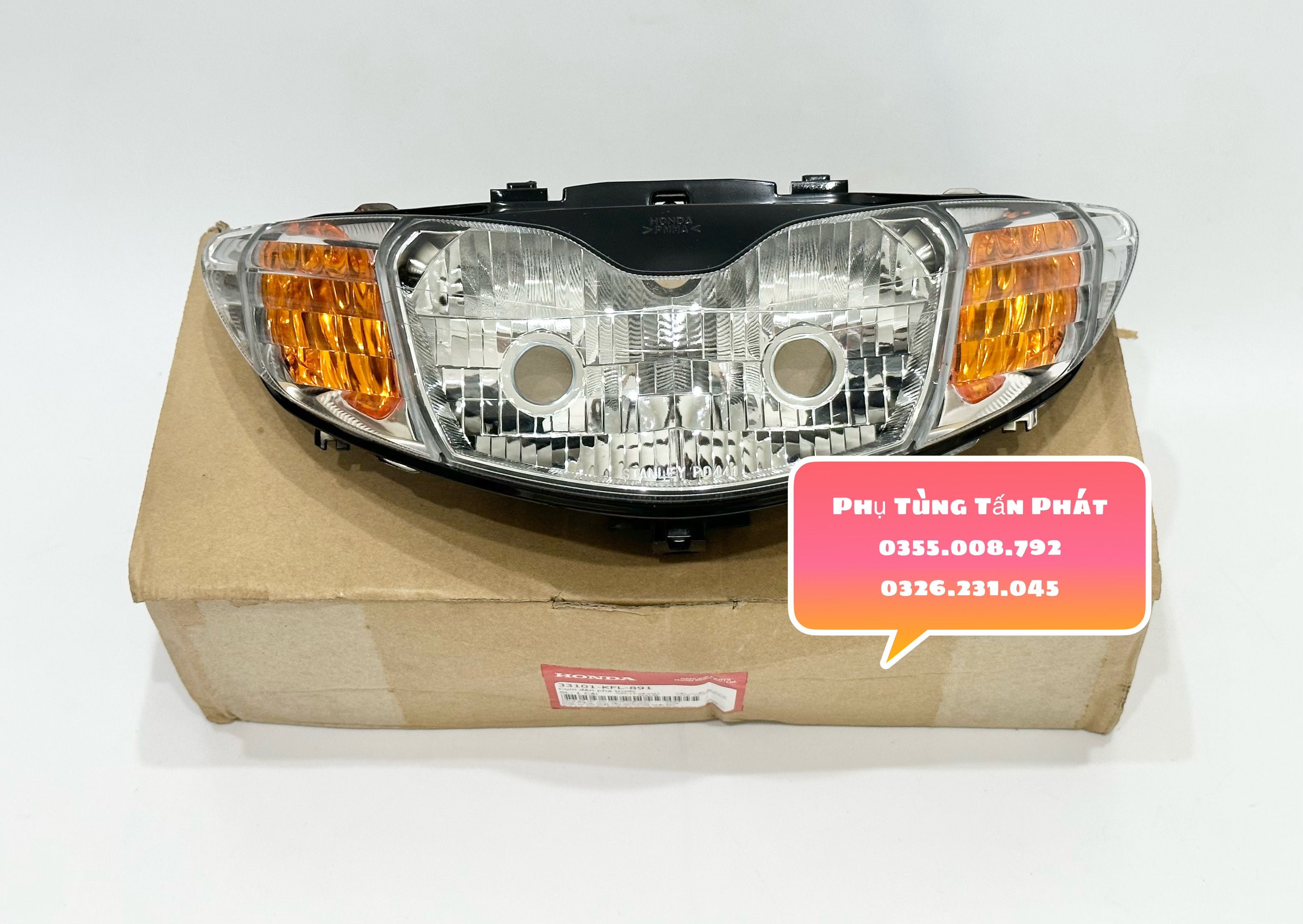 Pha Đèn - Choá Đèn Future 1 Chính Hãng Honda