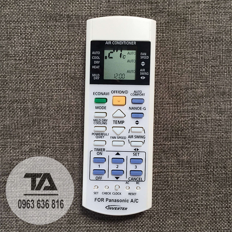 [FREESHIP] REMOTE MÁY LẠNH PANASONIC A75C3208 (ECONAVI) ✔ ĐIỀU KHIỂN ĐIỀU HÒA PANASONIC