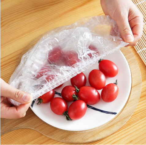 Set 100 màng bọc thực phẩm có chun co dãn