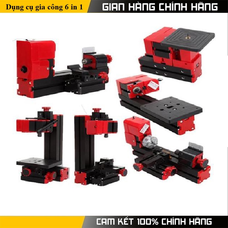 [Trả góp 0%]Bộ máy công cụ gia công 6 trong 1