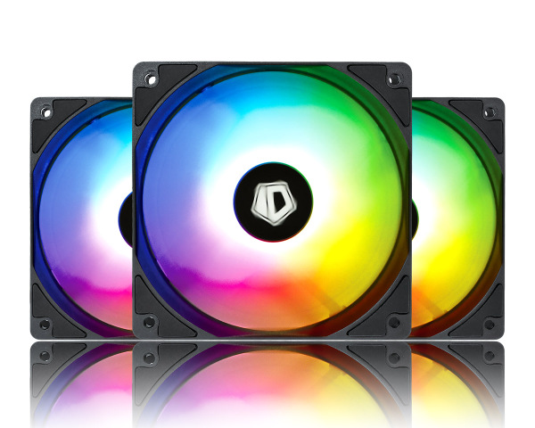 Quạt fan case 12cm RGB ID-COOLING XF-12025 - ARGB TRIO - Bộ 3 quạt RGB Chính Hãng BH 24 Tháng