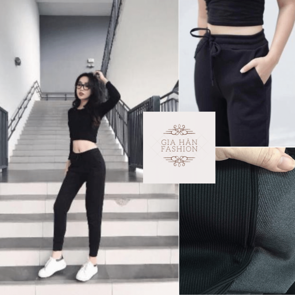 Quần Jogger Len Tăm Cá Tính