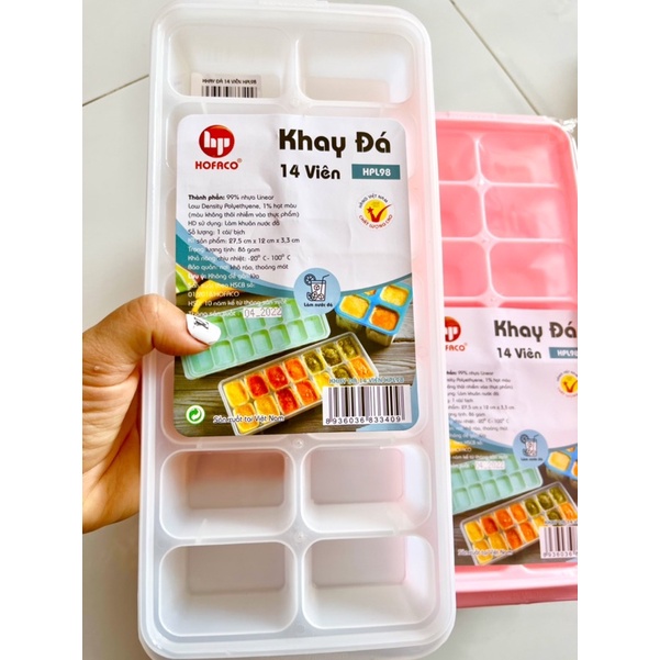Khay Đá 14 Viên HOFACO(HPL98)