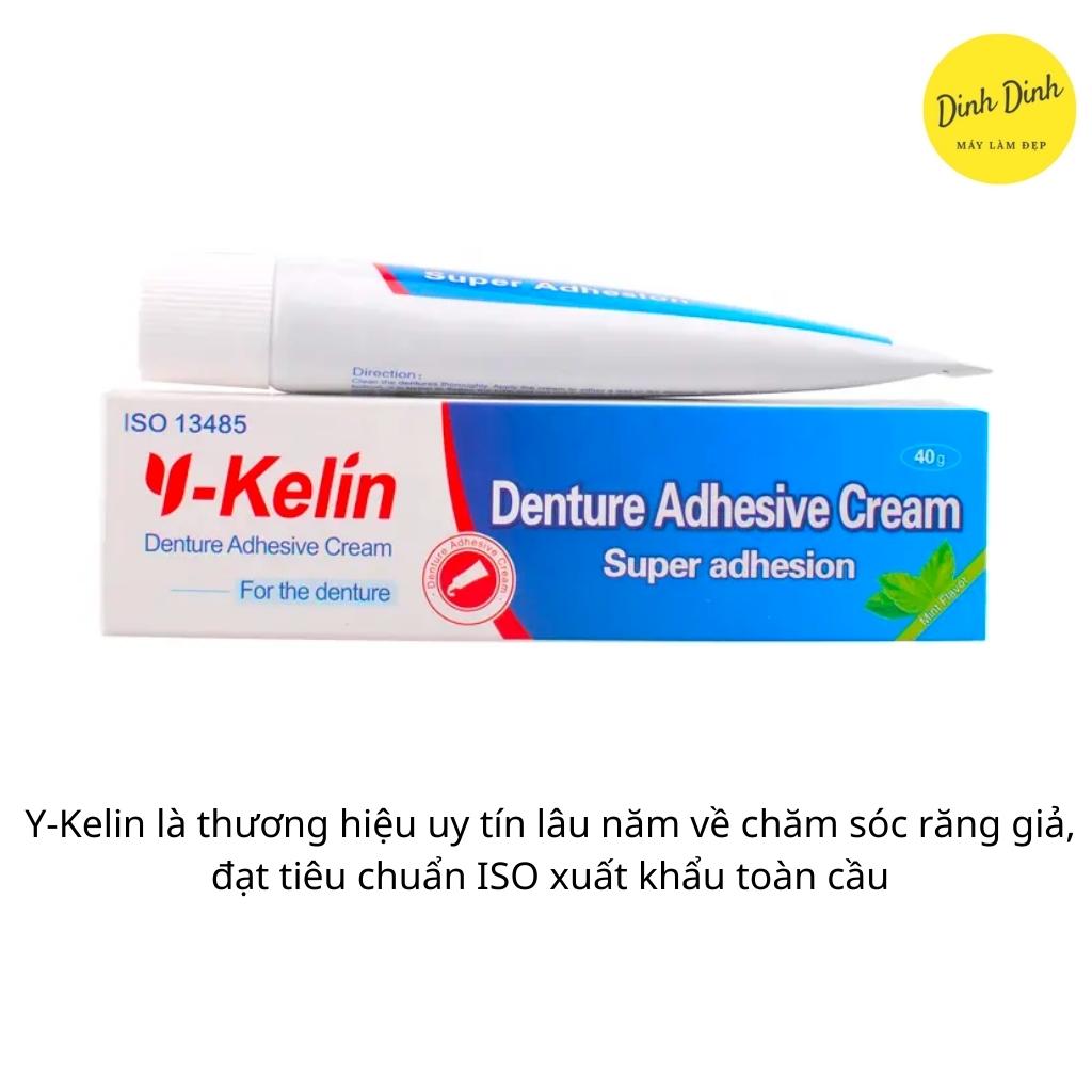 Keo Dán Răng Giả, Dán Hàm Răng Giả, Dính Cả Ngày 24h (tuýp 40g)