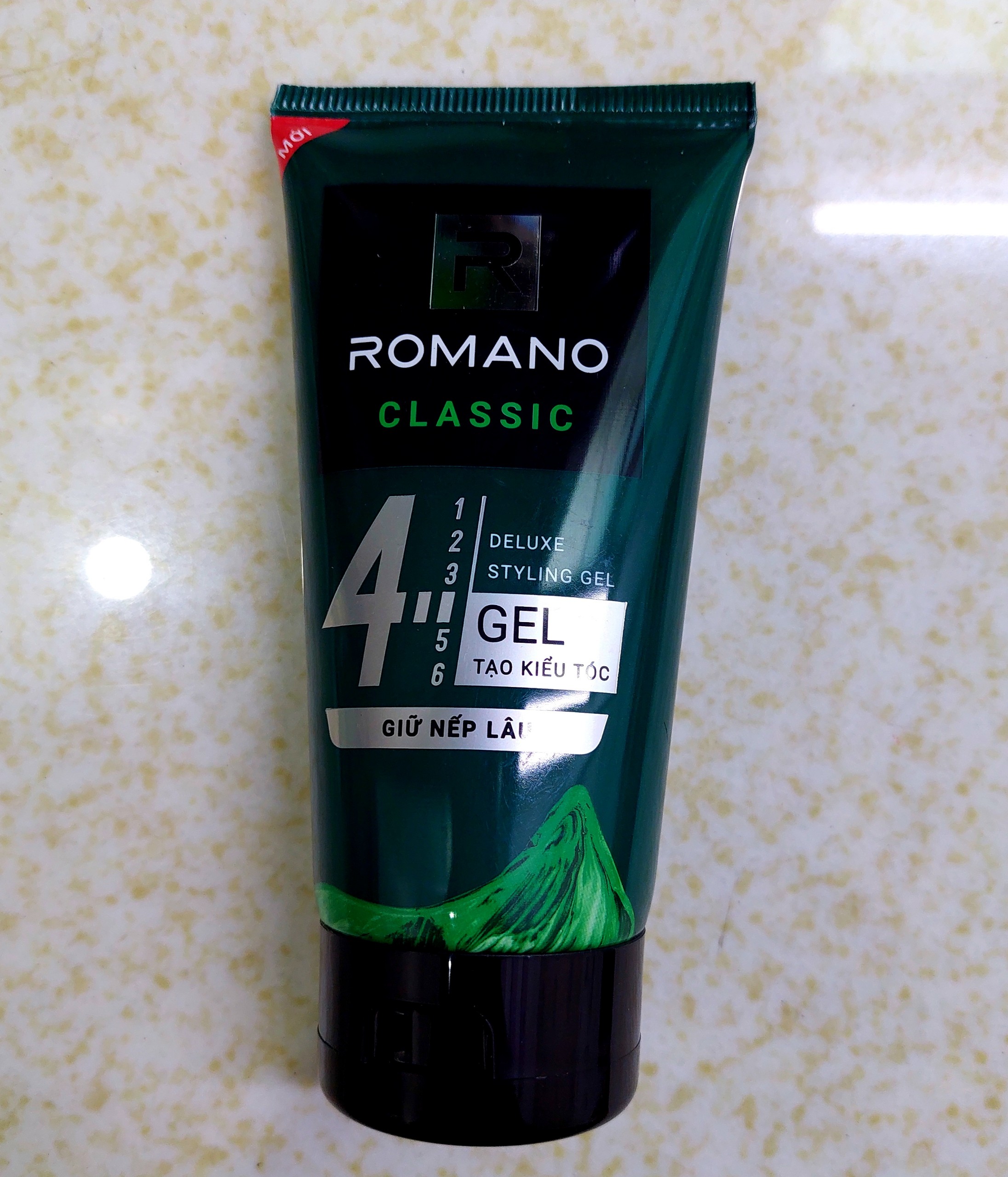 Romano gel tạo kiểu tóc 150g cứng 4 giữ nếp lâu
