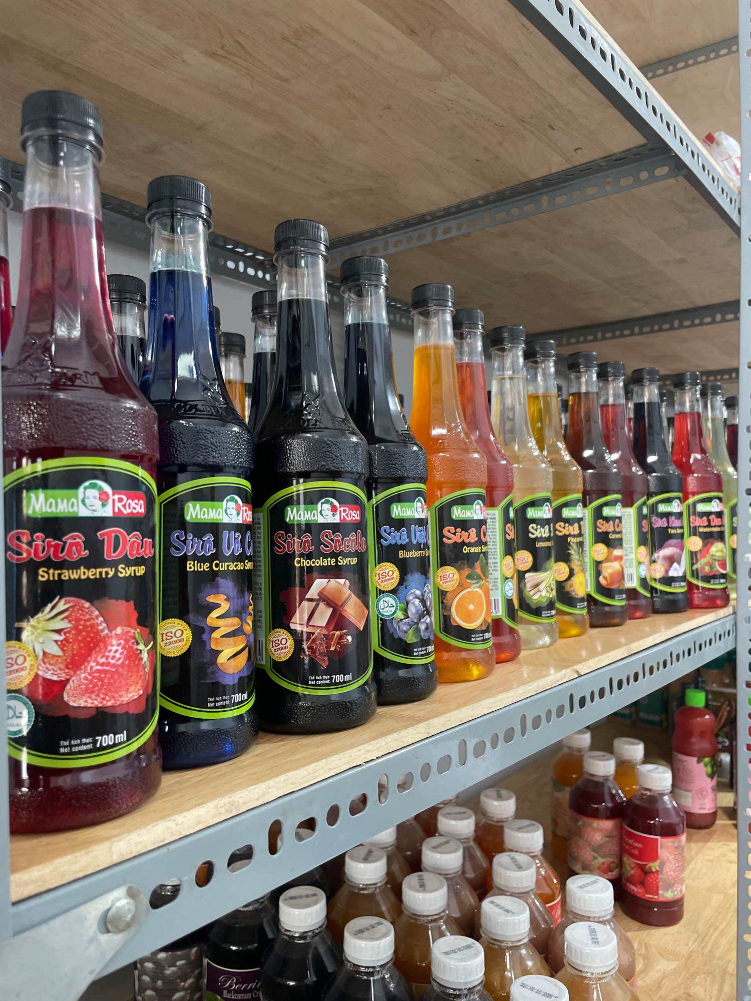 Siro Mama Rosa Đủ Vị 700ml (Syrup Golden Farm 700ml)