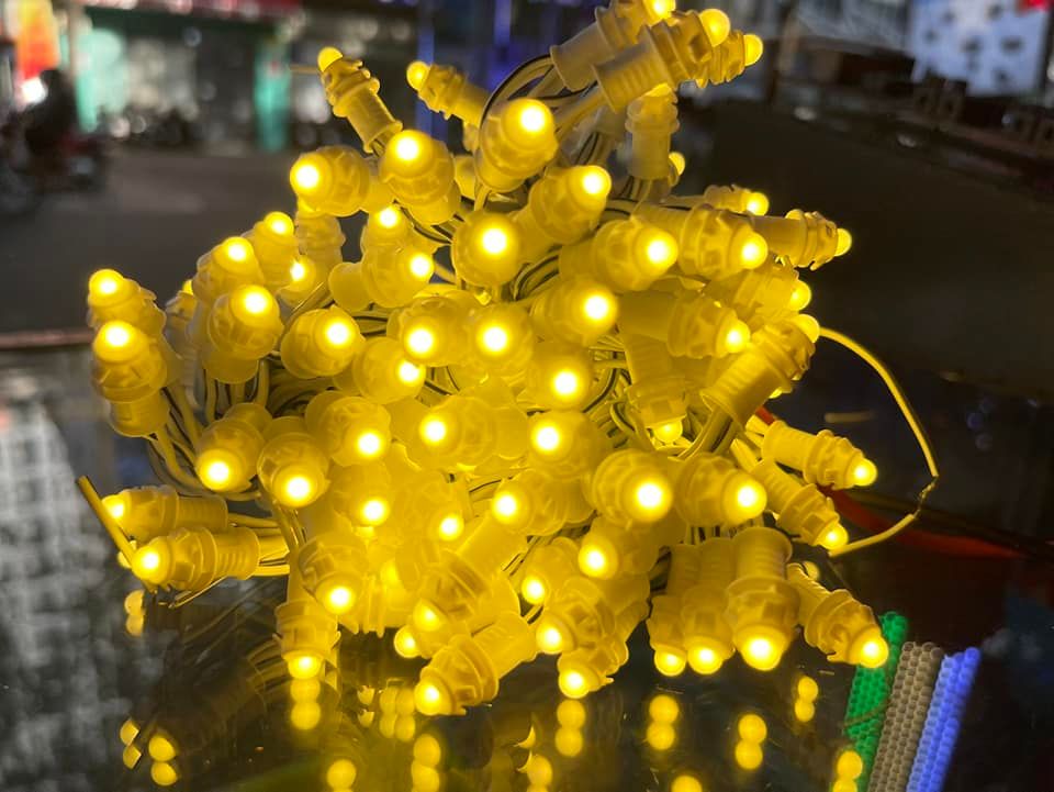 LED ĐÚC F5 - 12V ( 1 DÂY 50 CON)