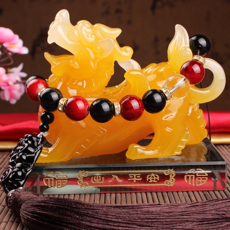 Tỳ Hưu Phong Thủy Để Bàn ( Kèm Vòng Ngọc)