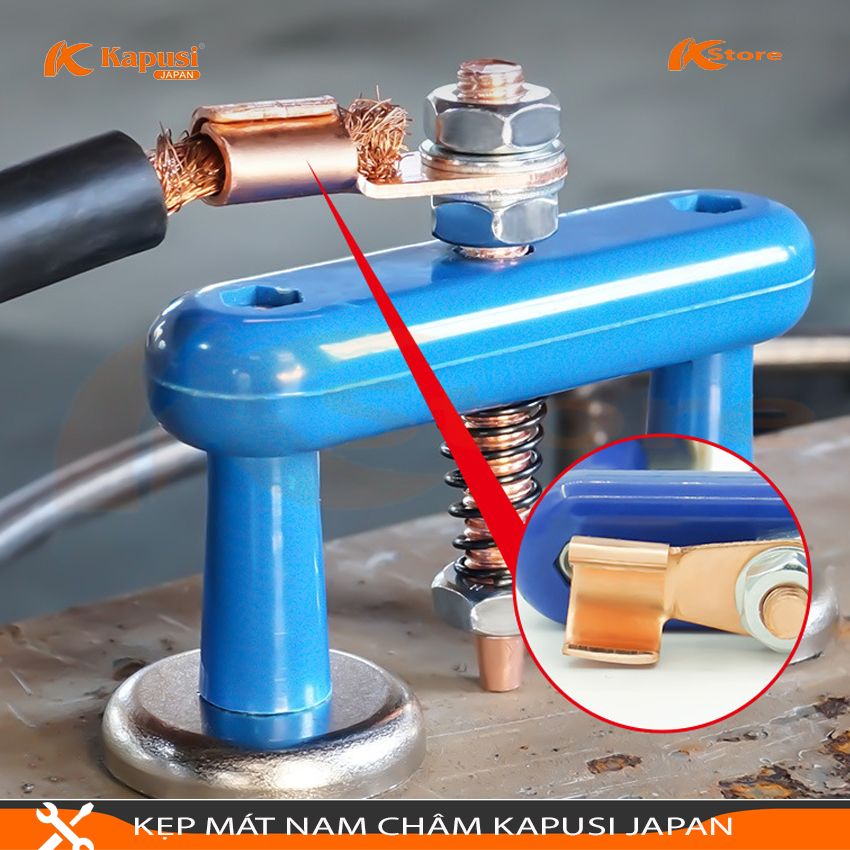 KẸP MÁT NAM CHÂM ĐÔI KAPUSI JAPAN 800A