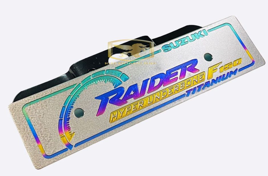Bảng tên TiTanium Khò gắn Raider + 2 ốc Proti