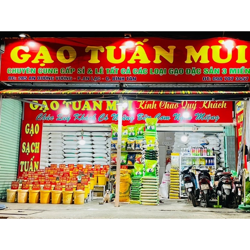 Gạo Tấm Thơm Ông Thọ (Túi 1KÝ )