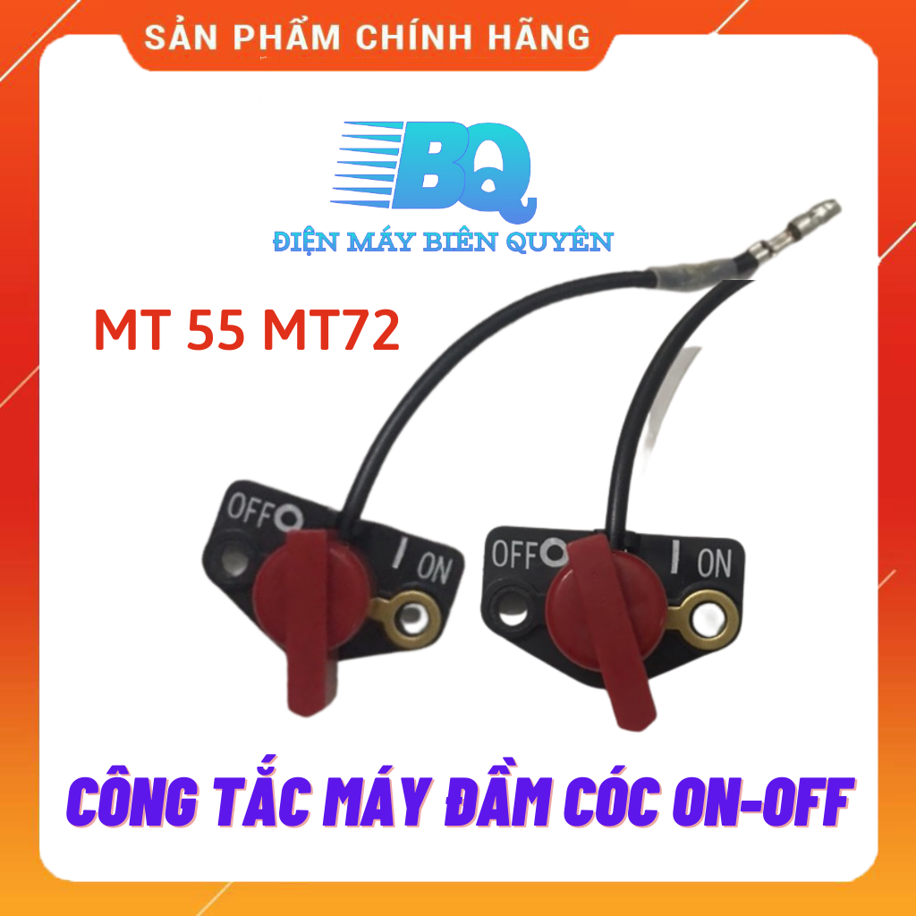 Công tắc tắt mở máy đầm cóc MIKASA.MT55- MT72 ( nut khoi động)