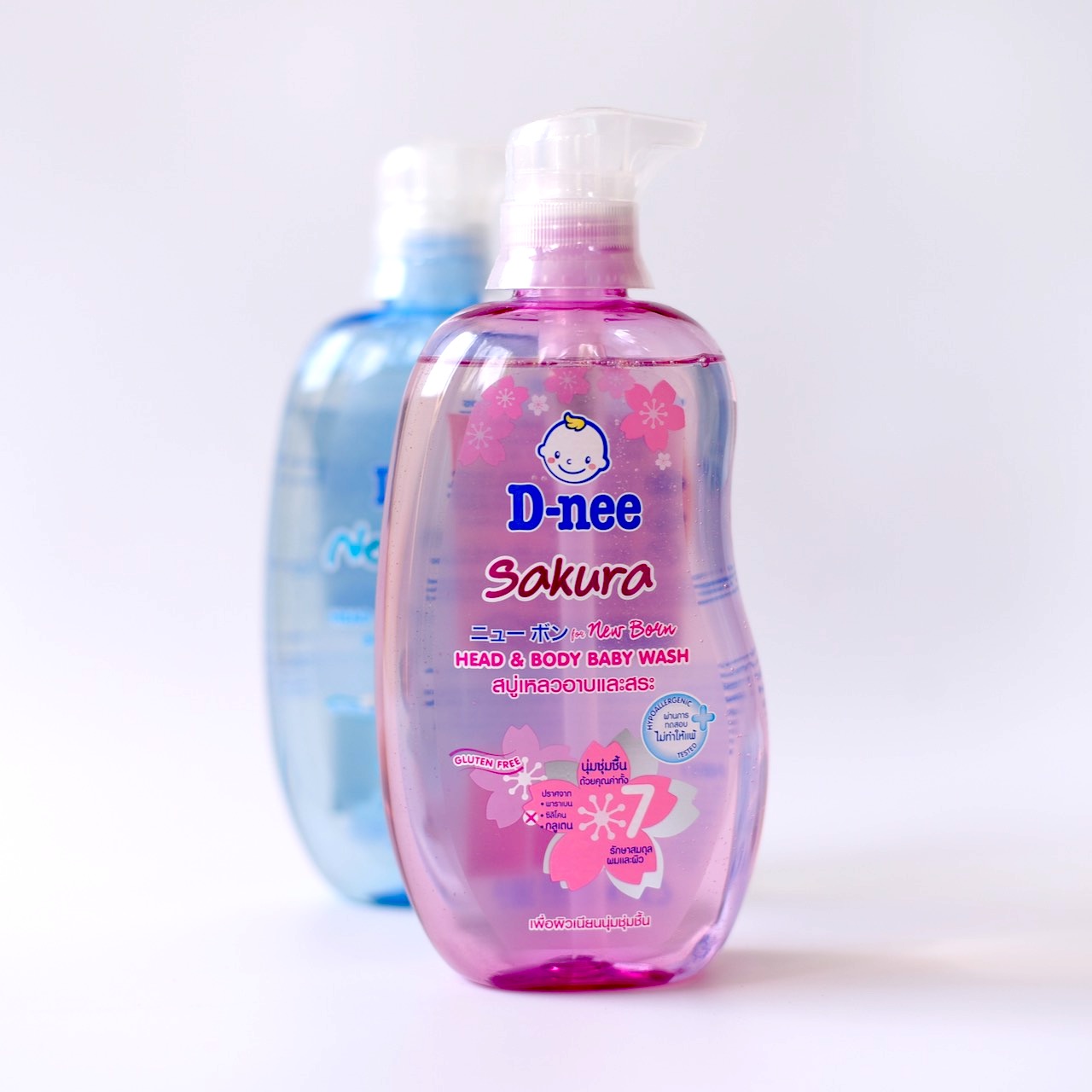 Sữa tắm gội Dnee Organic 380ml Thái Lan (đủ màu)