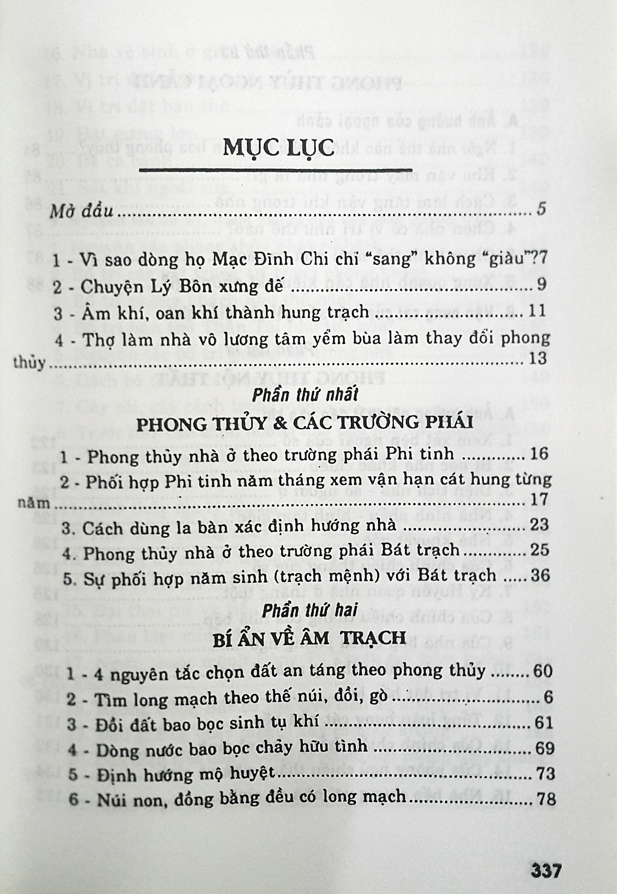 Sách Bí Mật Gia Cư Âm Trạch Dương Trạch