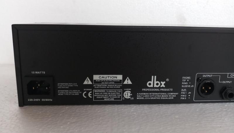 Lọc âm dbx 231S