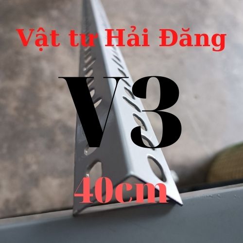 sắt V lỗ ( V3 - Dài 20cm - 50cm ) thanh sắt lắp kệ v lỗ,v3,v4