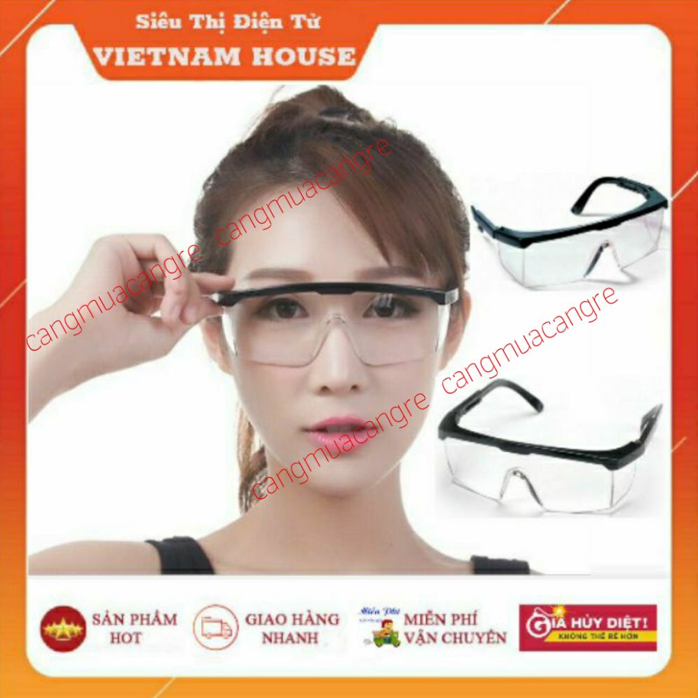 🔴Xả Kho || Mắt Kính Y Tế Đi Đường Chống Bụi, Kính Bảo Hộ - Chống Dịch Bệnh - Bảo Vệ Đôi Mắt.