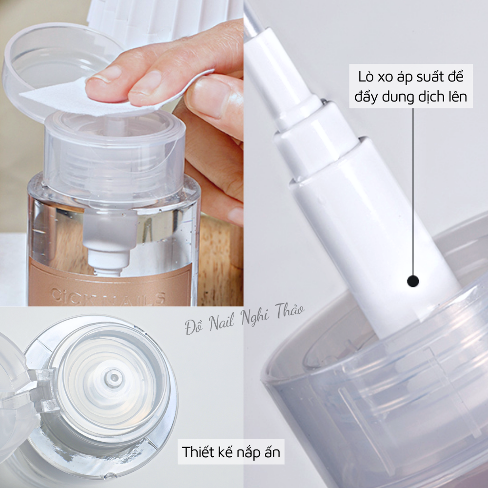 Lọ đựng axeton