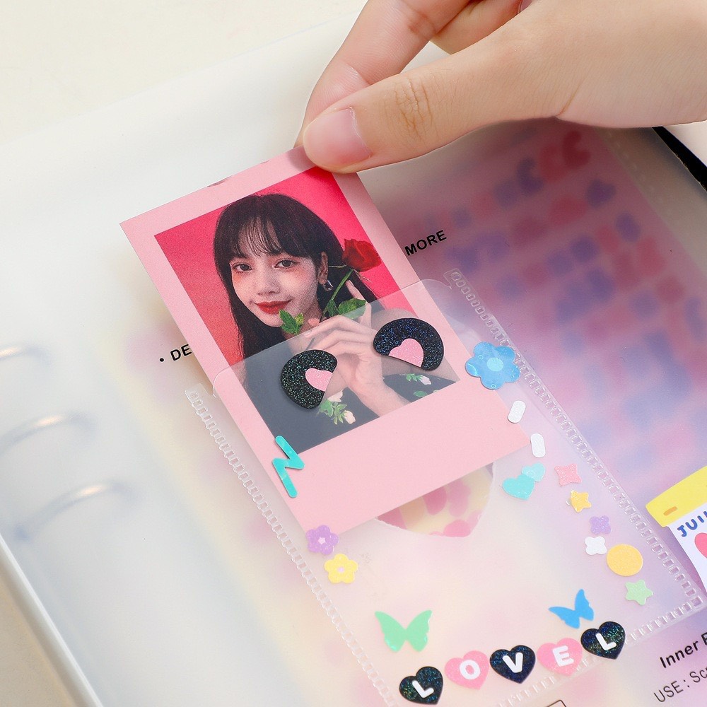 [BD01] Cuốn binder A5 và sheet nhiều kích thước đựng card, postcard, ticket, bookmark..