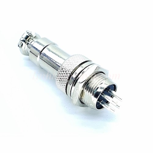 Jack CB GX12 4P (đực + cái)