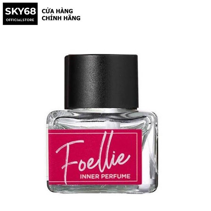[Che Tên Nhạy Cảm] Nước hoa vùng kín hương phấn baby thơm diệu Foellie Eau De Innerb Perfume 5ml - Bébé (chai màu đỏ)