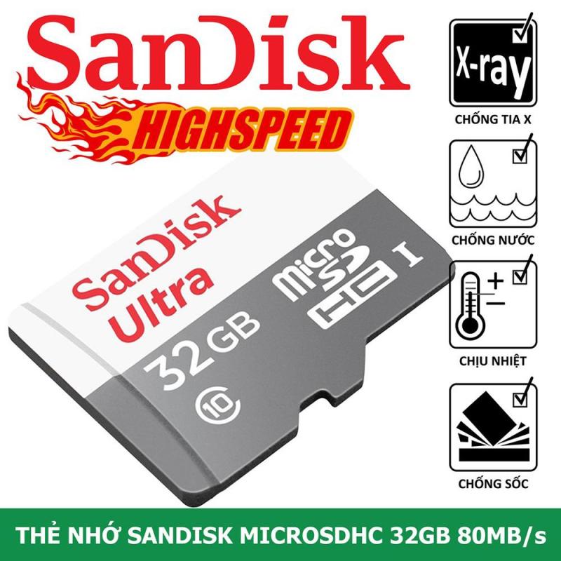 Thẻ Nhớ Sandisk Micro SD 32GB 80mb/s
