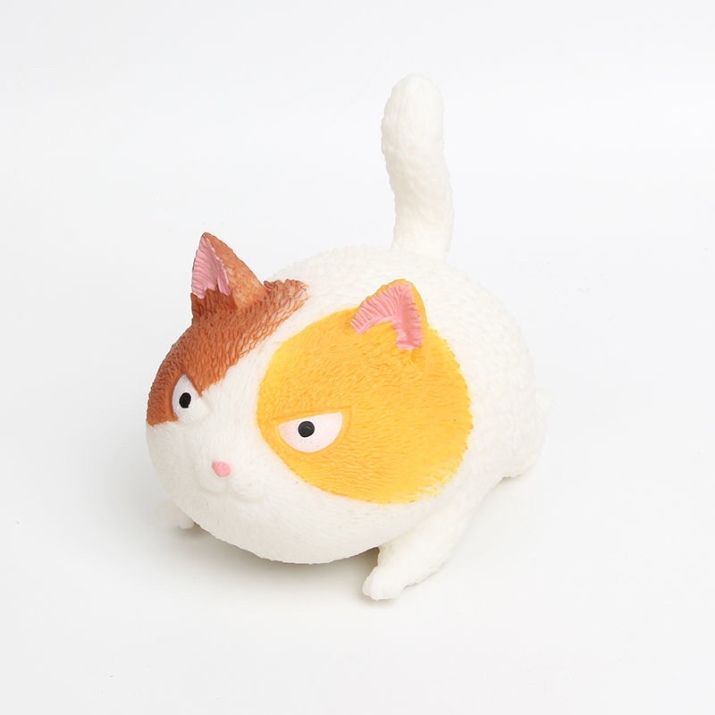 😹Mèo bóp xả stress cute phô mai que