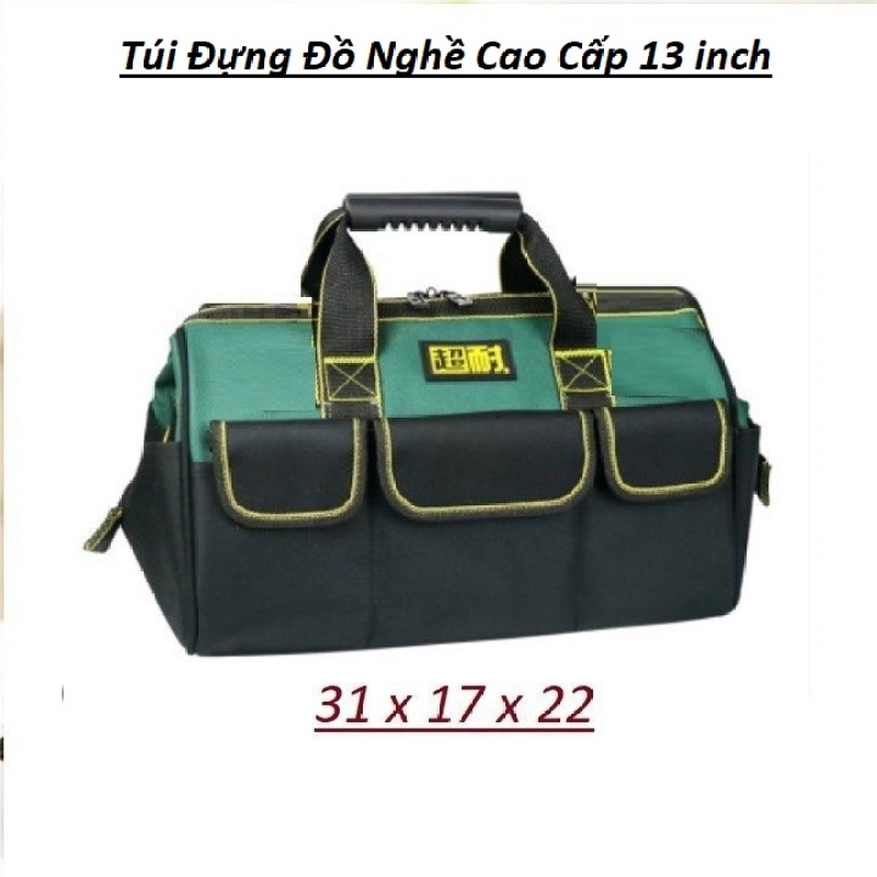 Túi đựng đồ nghề chống thấm cao cấp 13inch kích thước 31x22x17cm