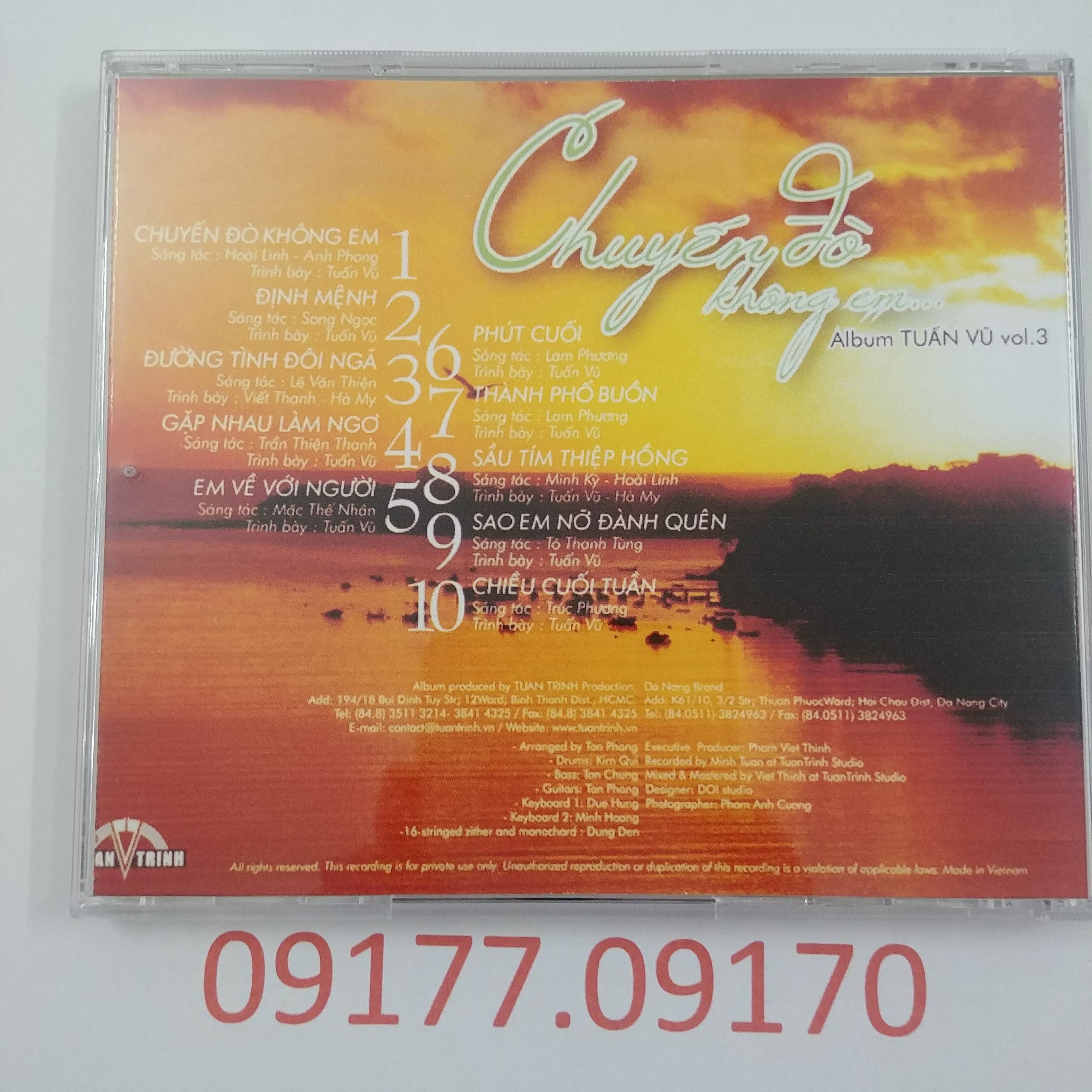 [HCM]CD Chuyến Đò Không Em - Tuấn Vũ