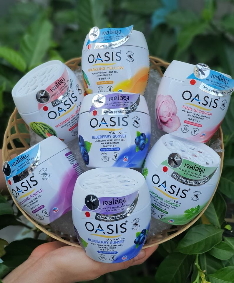 Sáp Thơm Đuổi Muỗi OASIS Thái Lan 180gr