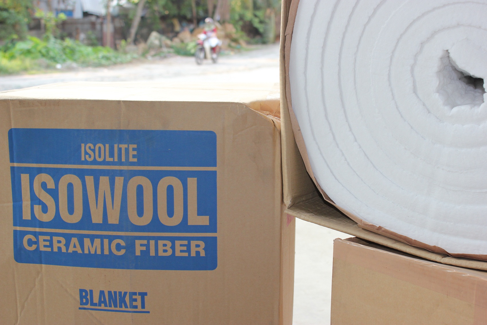 Bông gốm Cách nhiệt Chống cháy Ceramic Fiber