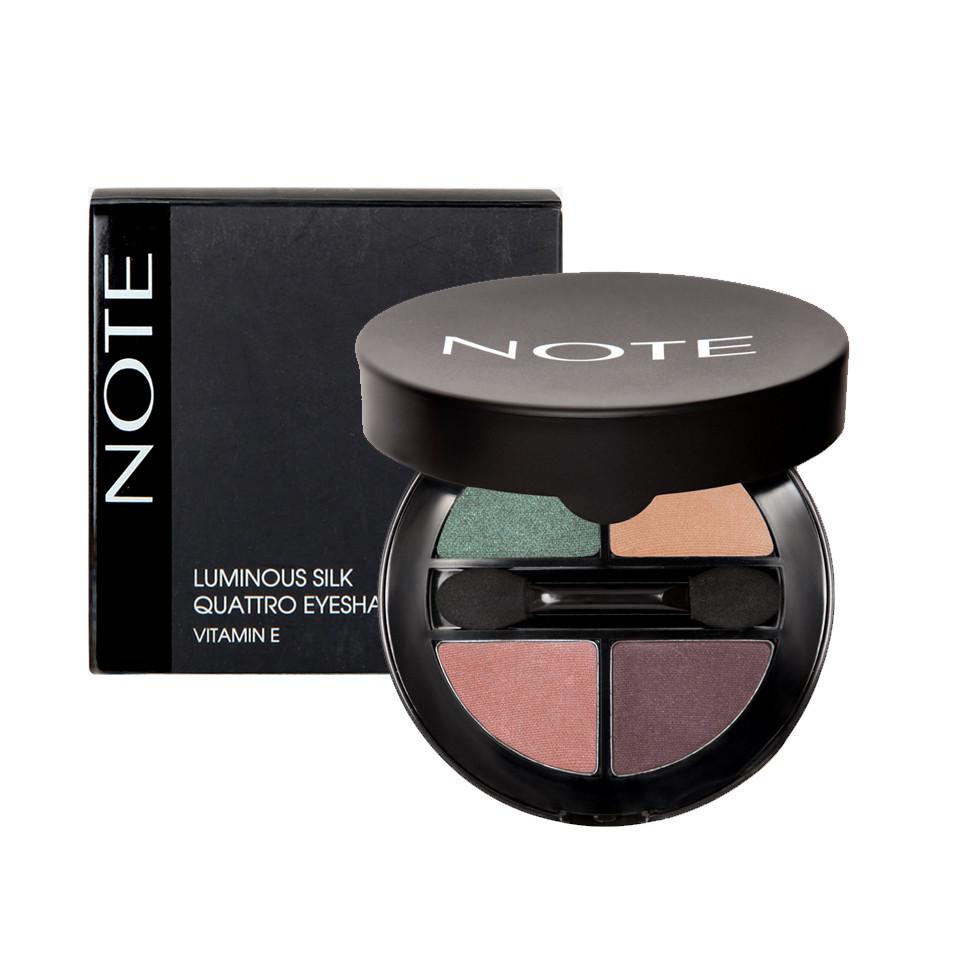 Phấn Mắt NOTE Luminous Silk Quattro Eyeshadow 1.5g x 4