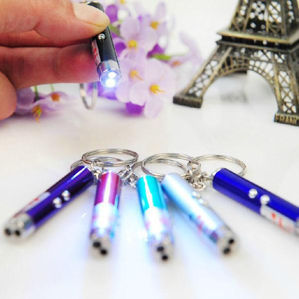 COMBO 5 CÁI Móc khoá có đèn ( laser , đèn pin , soi tiền giả )