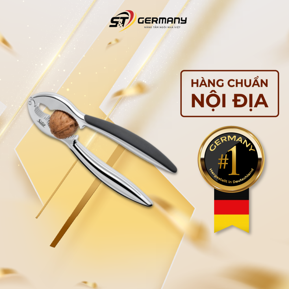 Kìm kẹp càng cua, ghẹ, hạt dẻ, quả óc chó cao cấp chuyên dụng silit nội địa đức | germanysnt 450117