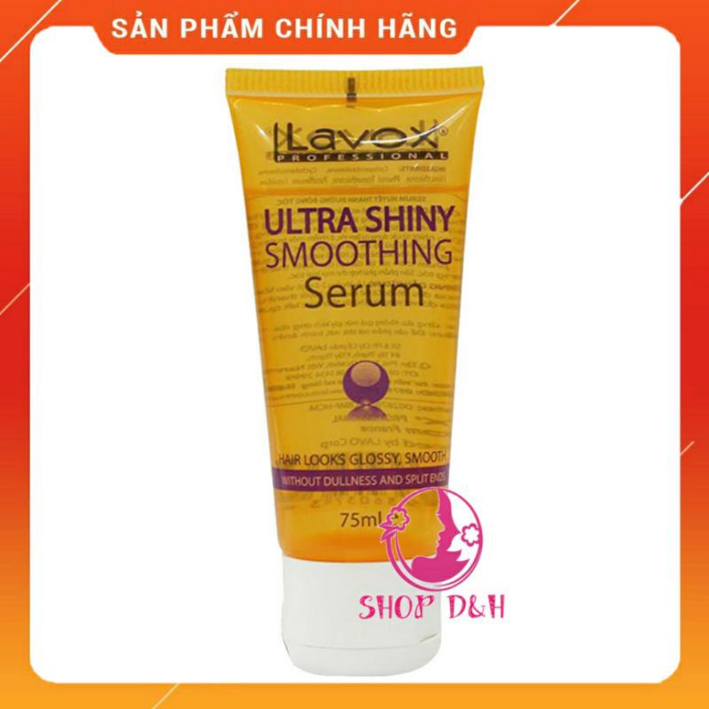 Serum Huyết Thanh Dưỡng Bóng Tóc - Lavox - 75Ml| - Vàng