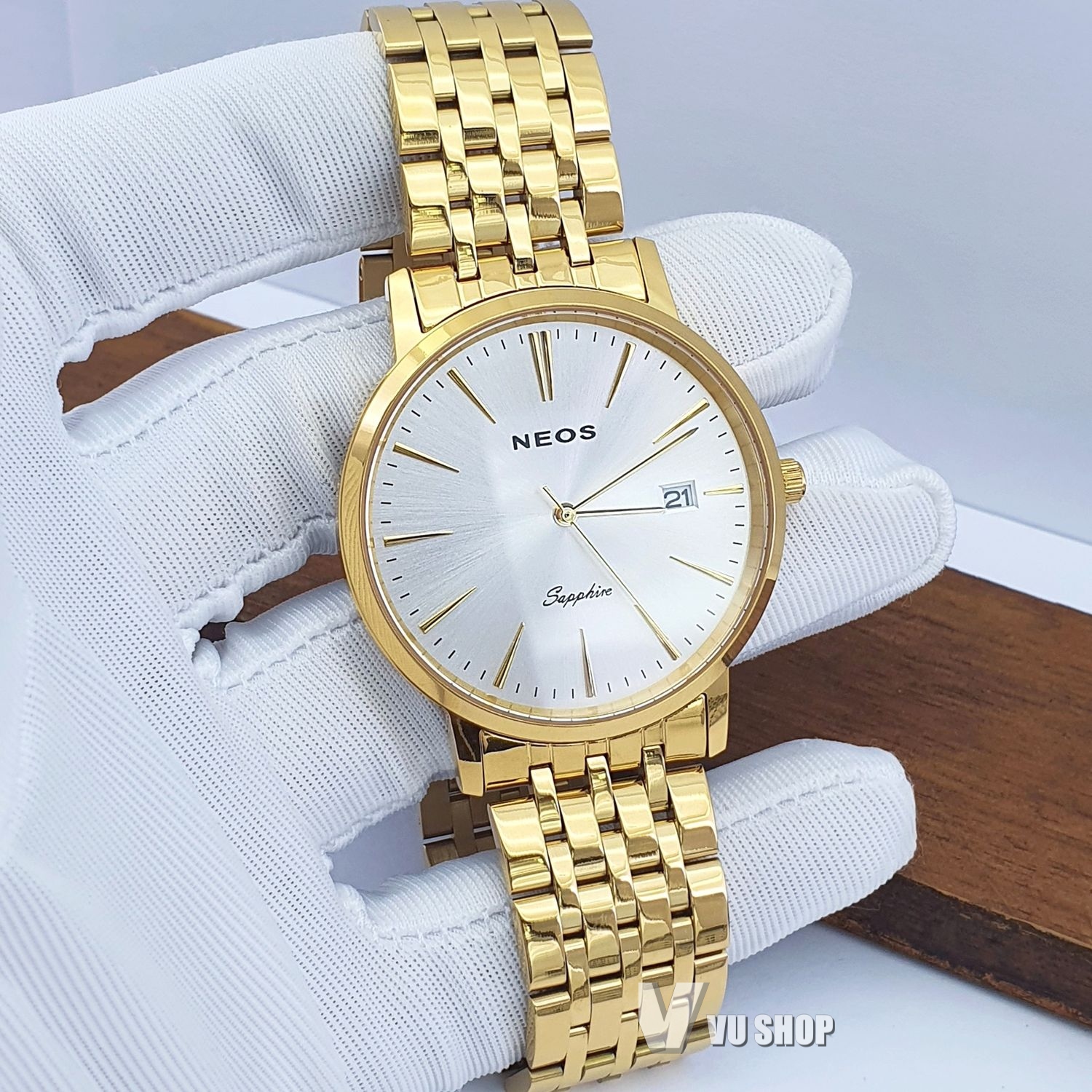Genuine Neos N-30932M Men's Watch with Sapphire Glass
