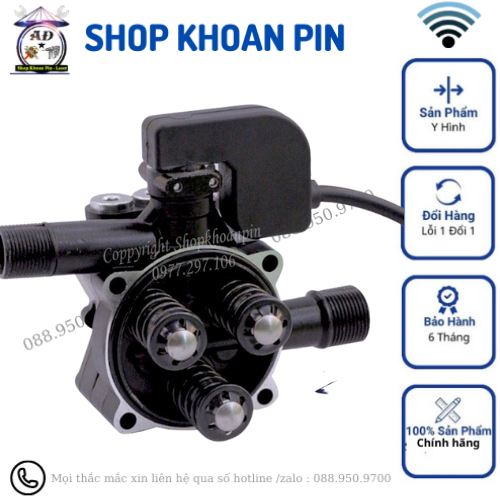 Combo bộ đầu bơm thay thế máy rửa xe mini