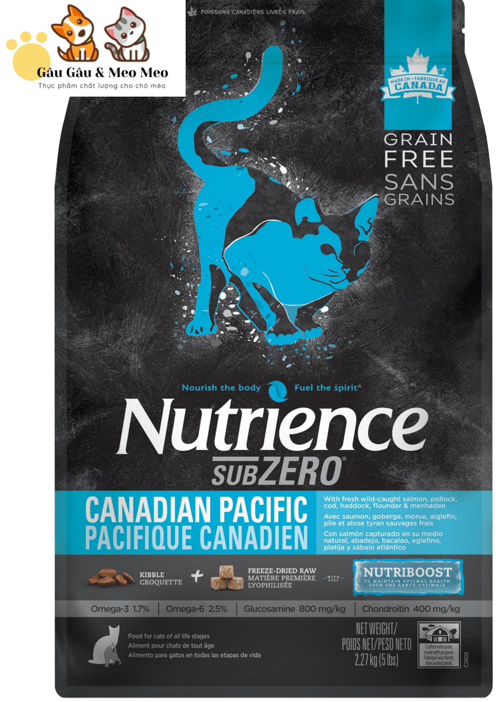 Fish Nutrition subzero cat food
