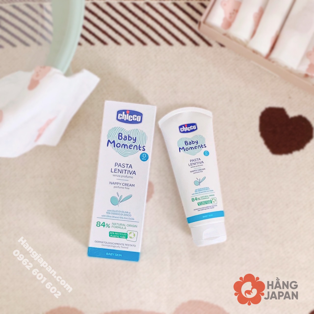 Kem trị hăm 3 tác động Chicco 100ml mẫu mới - Hàng Ý