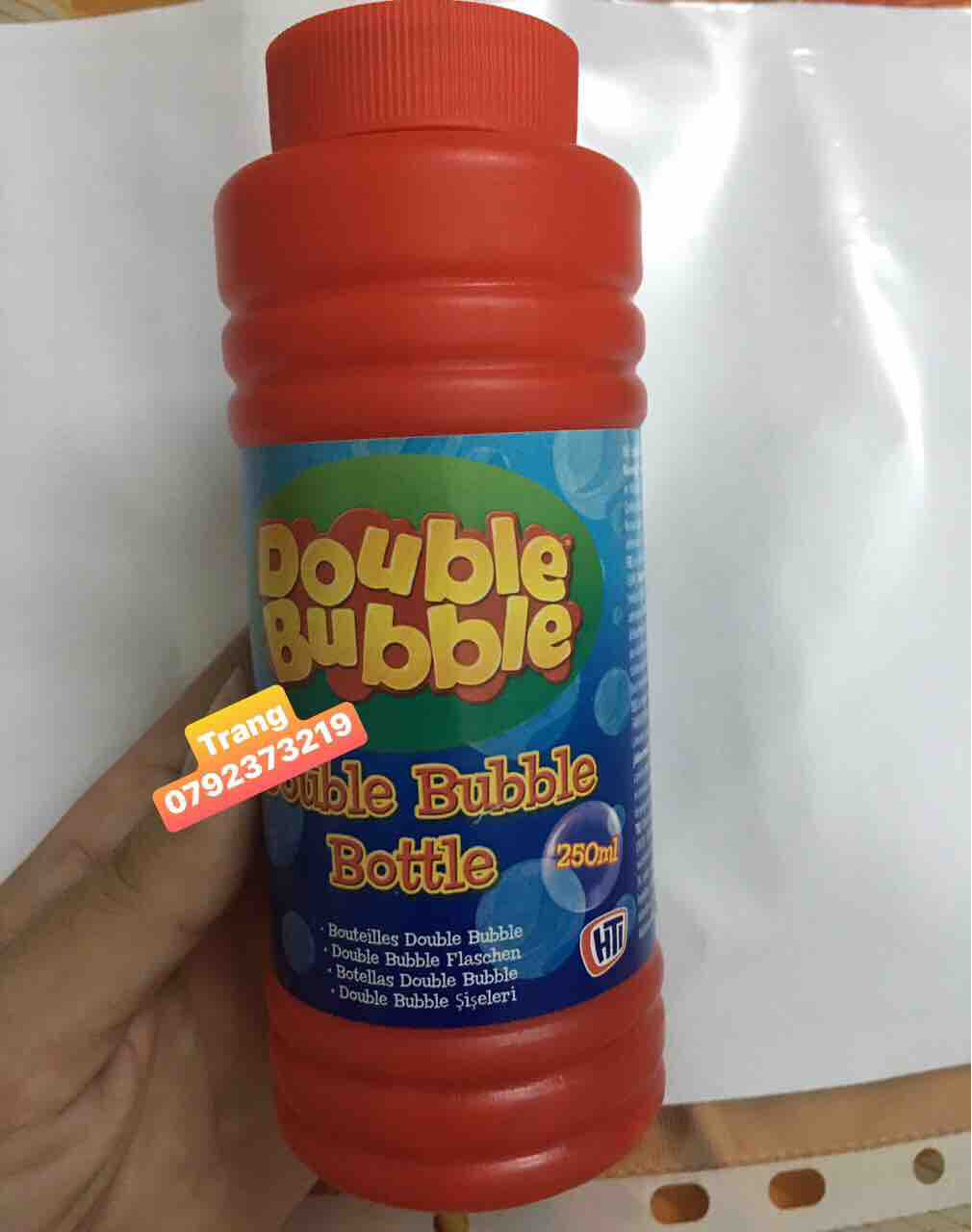 [HCM]Nước bong bóng xà phòng  250 ml