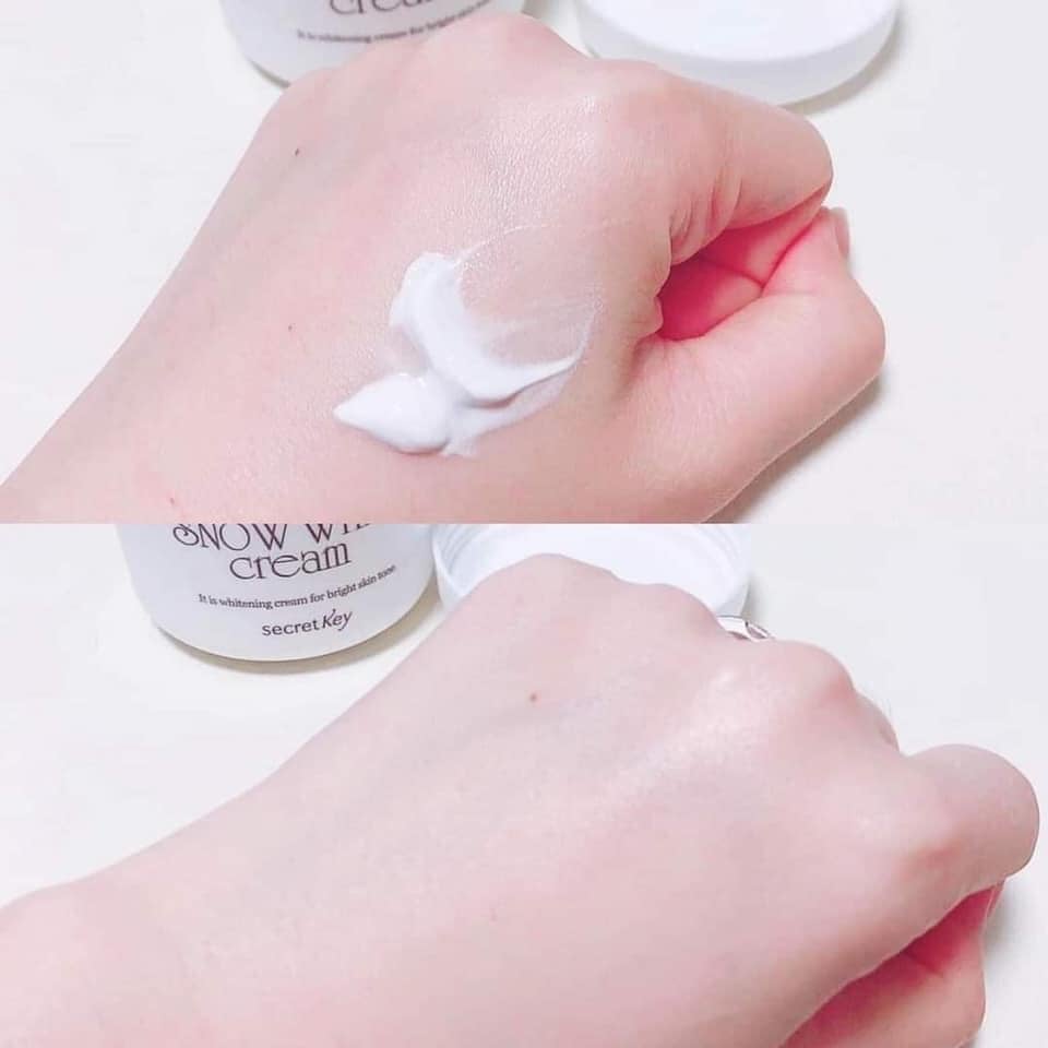 Kem Dưỡng Trắng Da Secret Key Snow White Cream