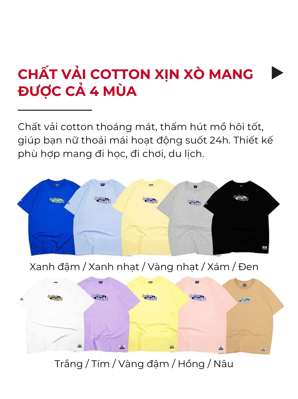 DKMV Áo local brand tone nhiều màu - DKMV Tee Basic | K01-T6