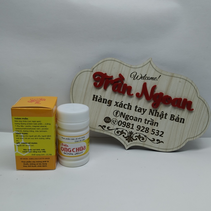Sữa Ong Chúa - Lọ 20 viên