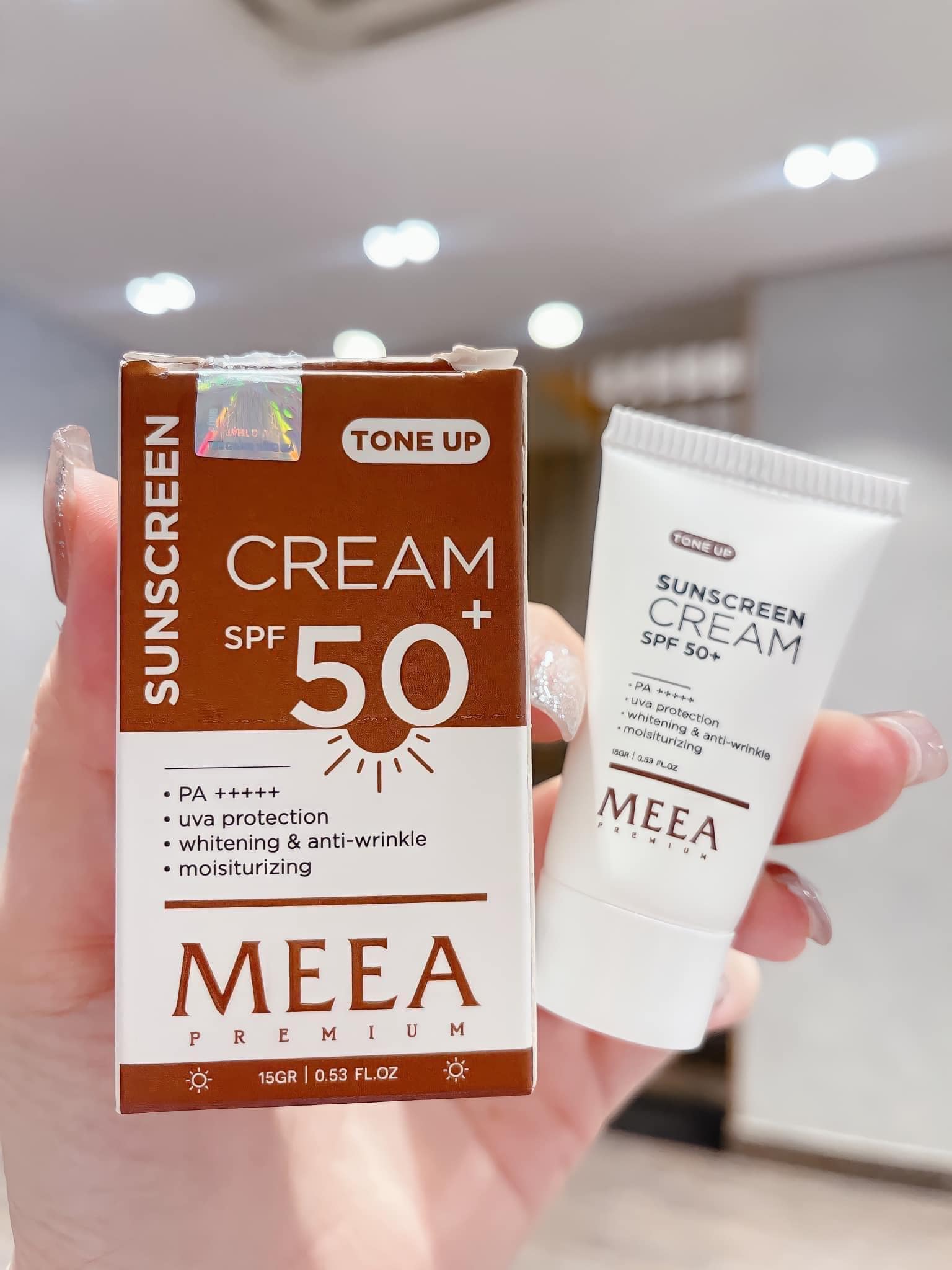 Kem chống nắng Meea Sunscreen Cream 50ml spf50