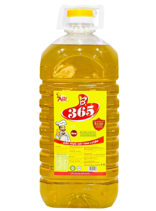 Dầu Ăn 365 can 5 lít