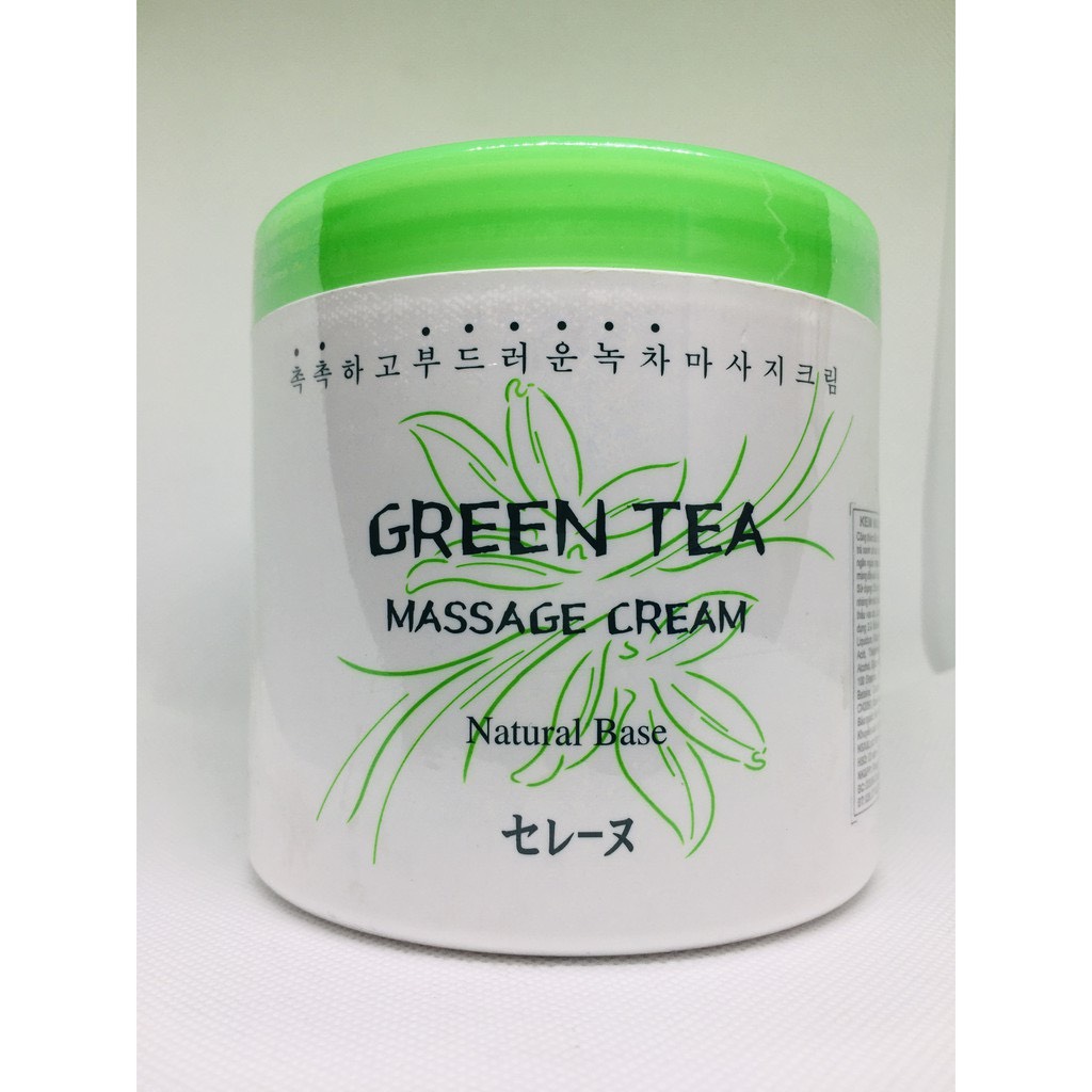 Kem massage Trà xanh 450g