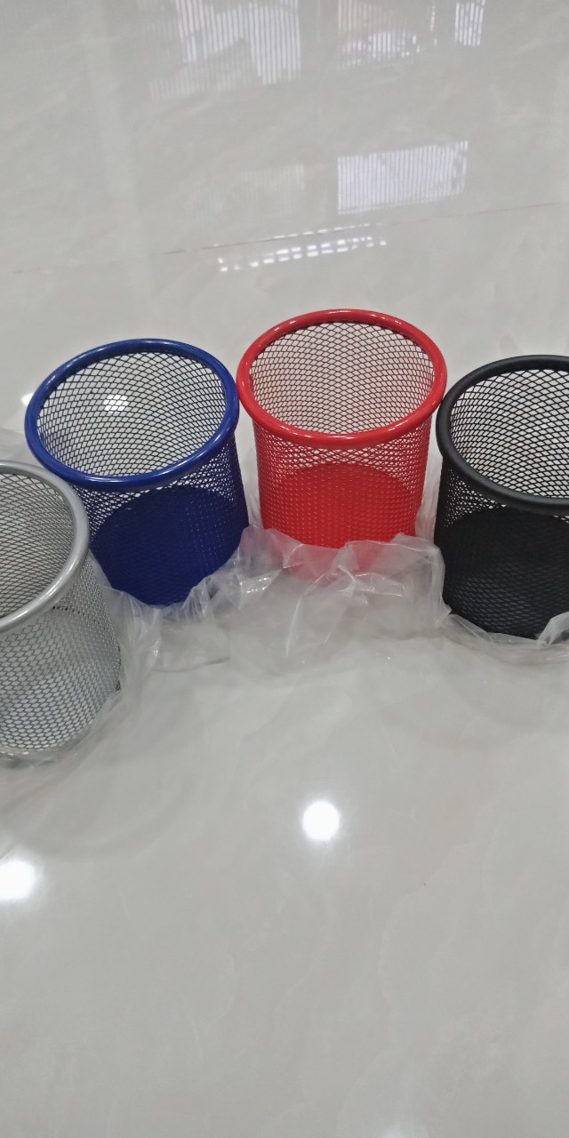 [HCM]Cắm viết lưới kim loại tròn